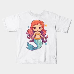 Cute Mermaid Kids T-Shirt